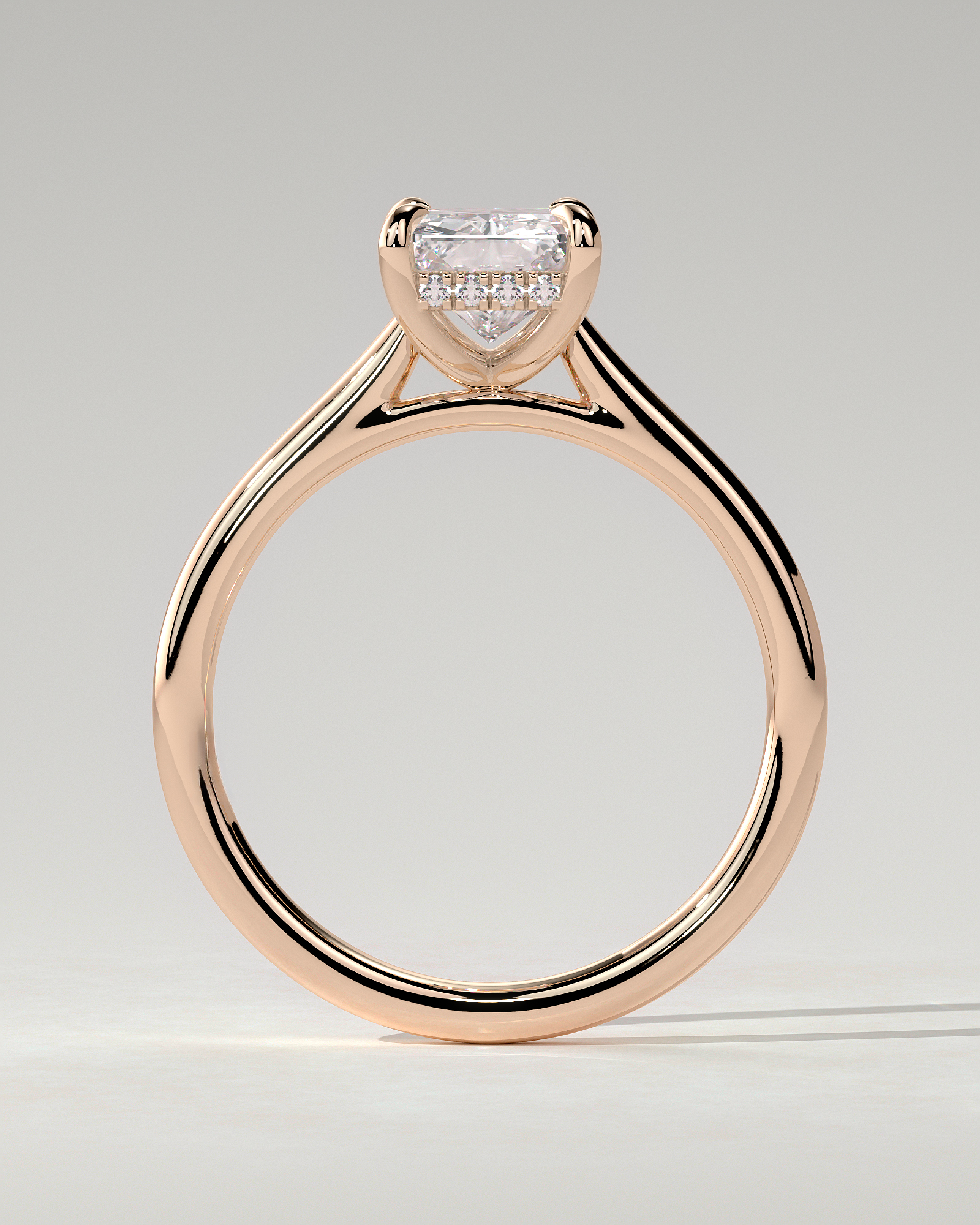 Melody Solitaire Radiant Ring