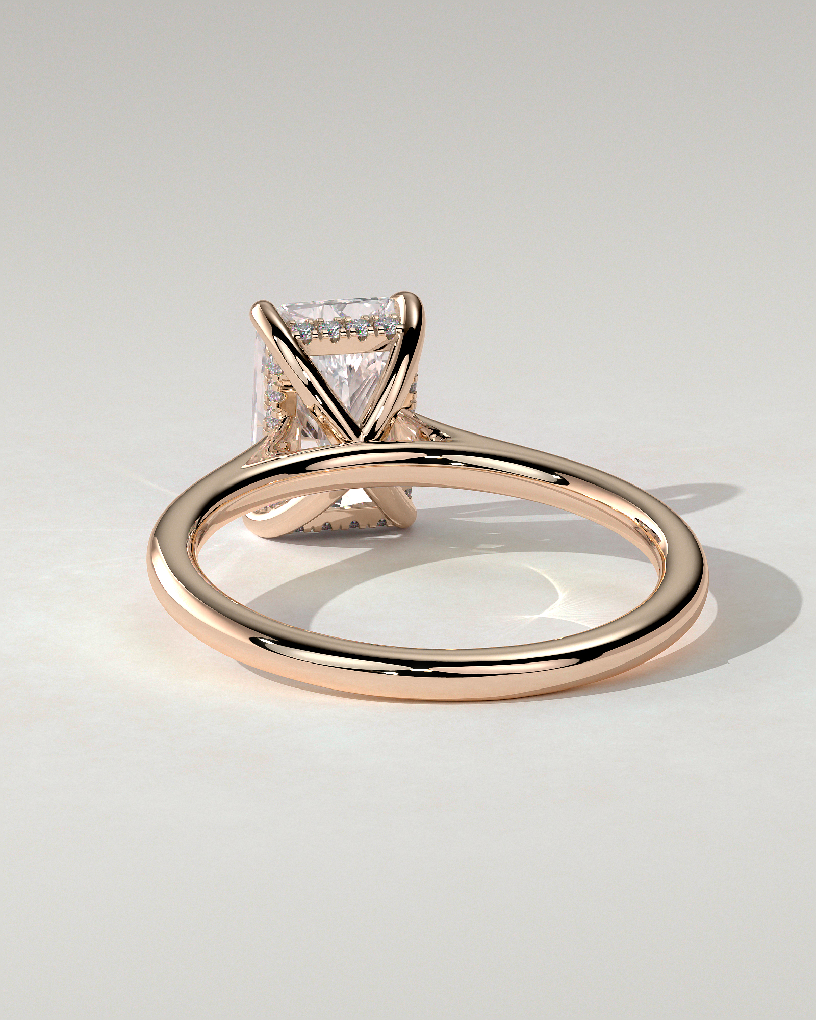 Melody Solitaire Radiant Ring