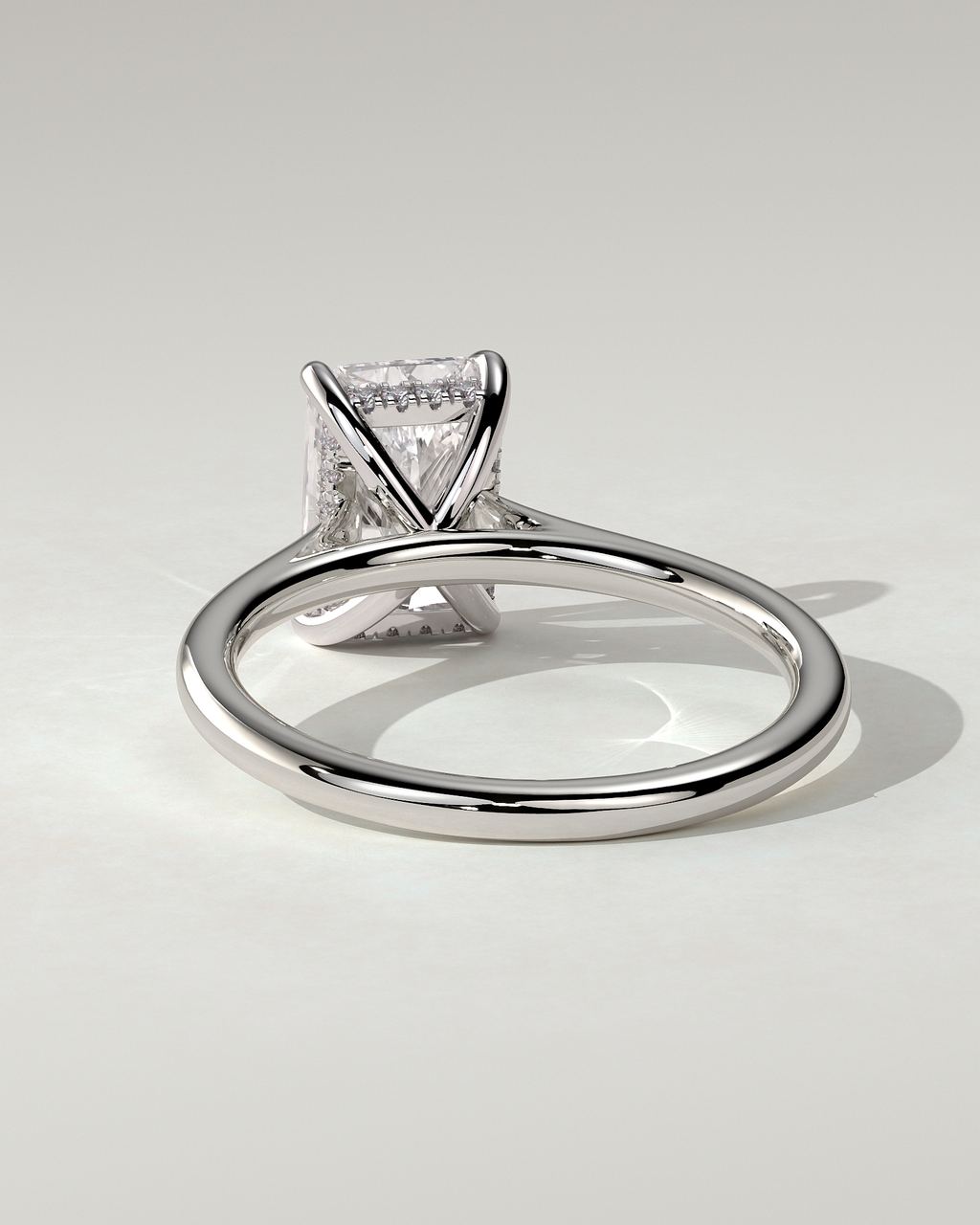 Melody Solitaire Radiant Ring