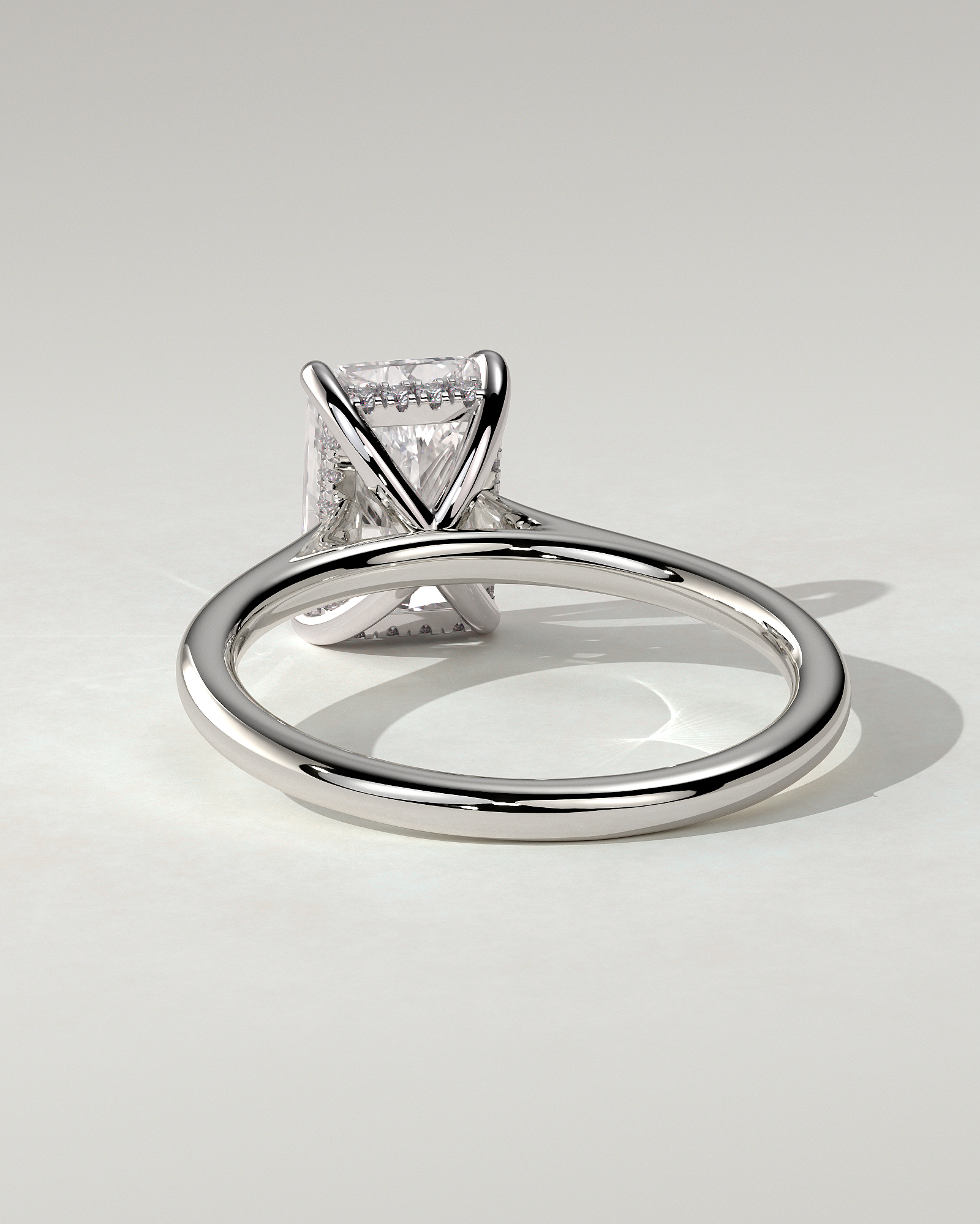 Melody Solitaire Radiant Ring
