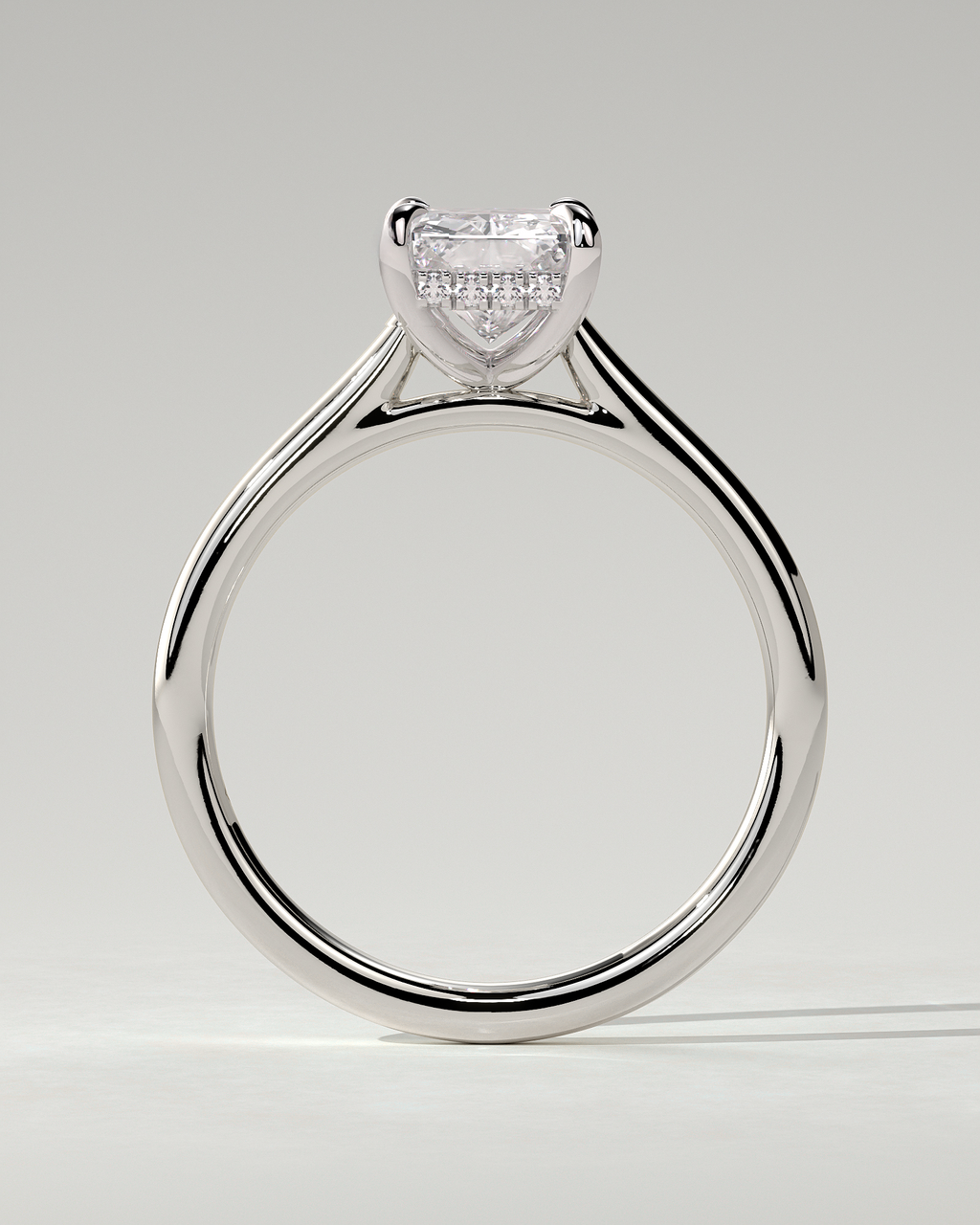 Melody Solitaire Radiant Ring