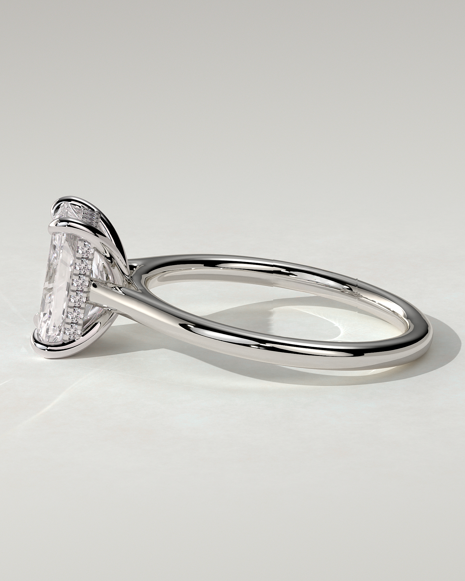 Melody Solitaire Radiant Ring