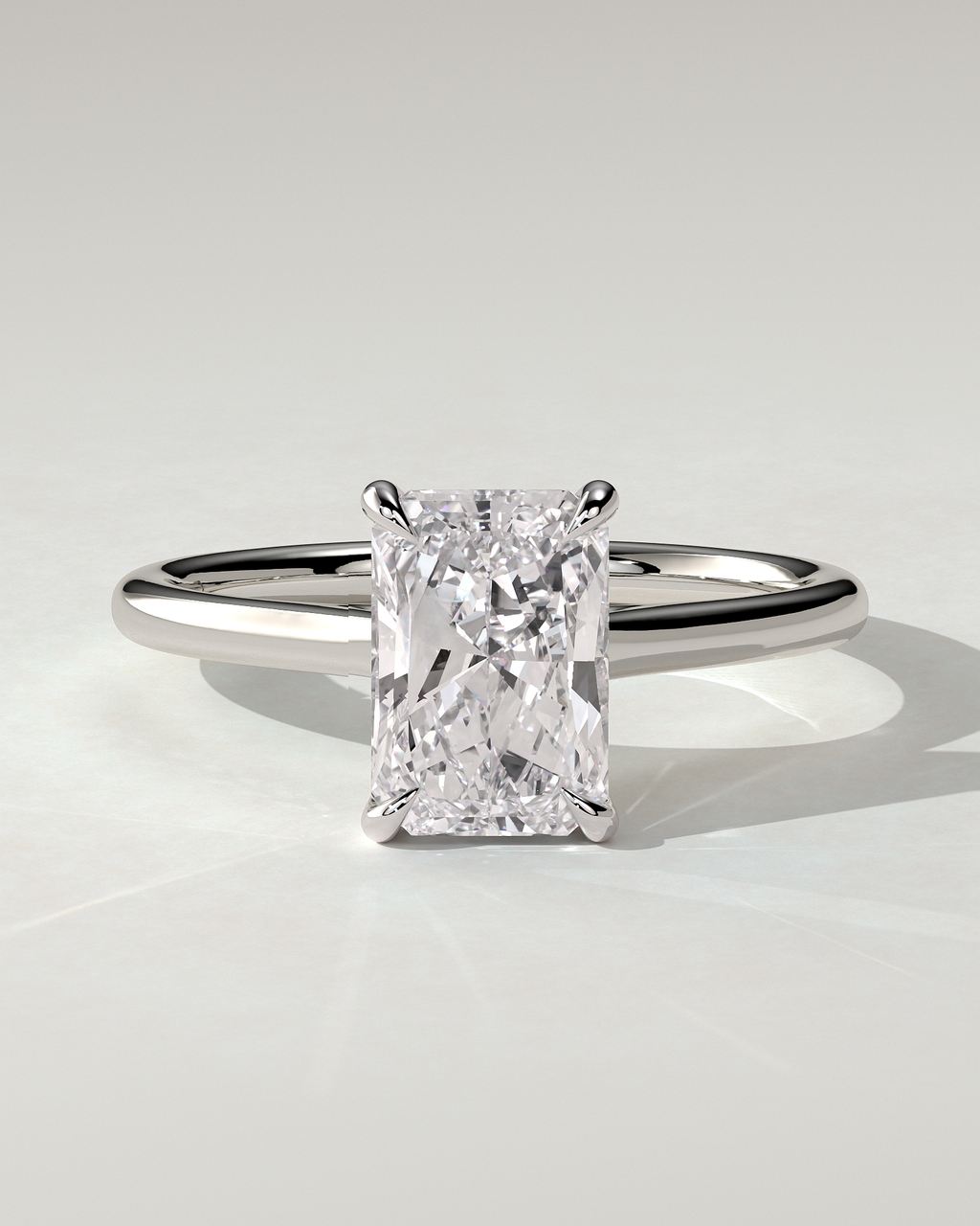 Melody Solitaire Radiant Ring
