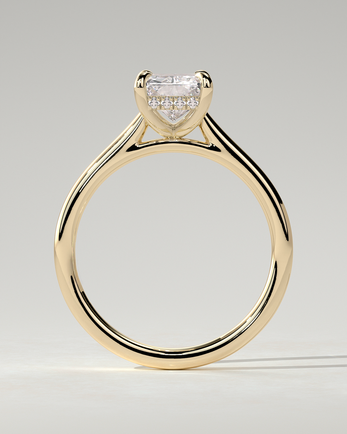 Melody Solitaire Radiant Ring