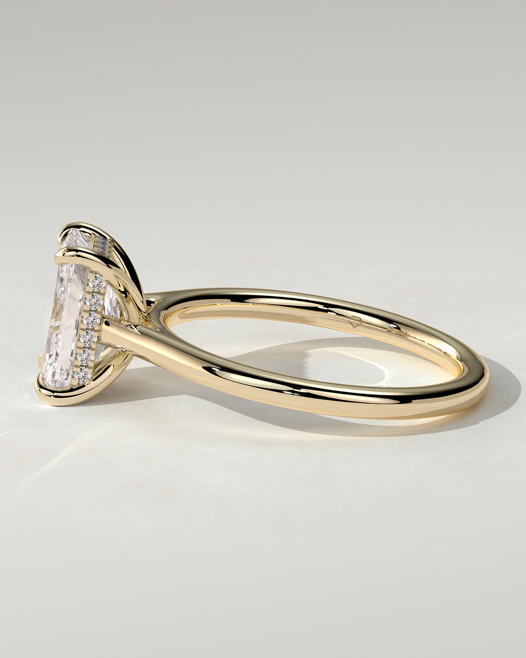 Melody Solitaire Radiant Ring