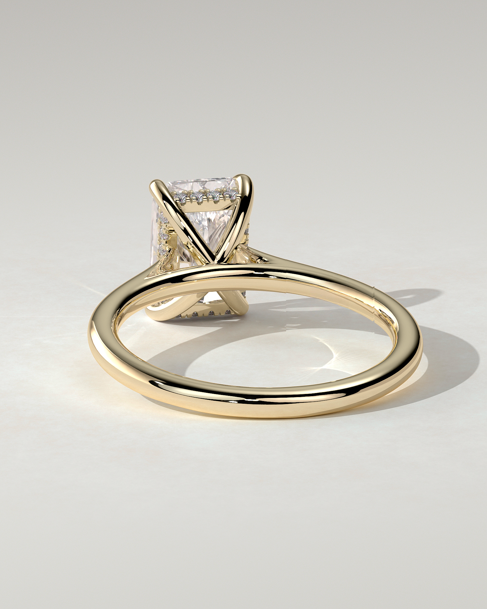 Melody Solitaire Radiant Ring