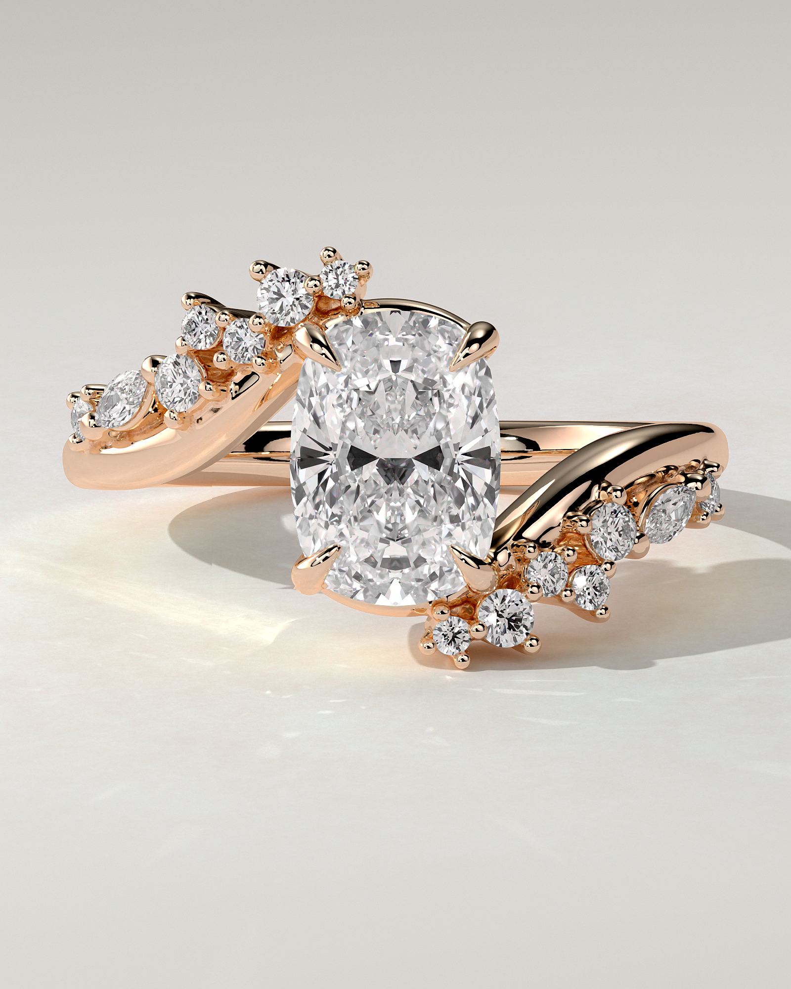 Merida Solitaire Cushion Ring