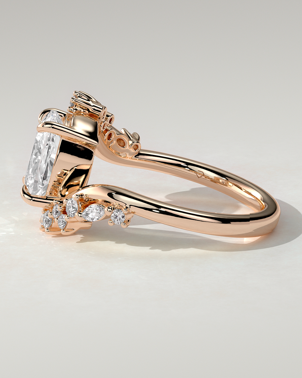 Merida Solitaire Cushion Ring