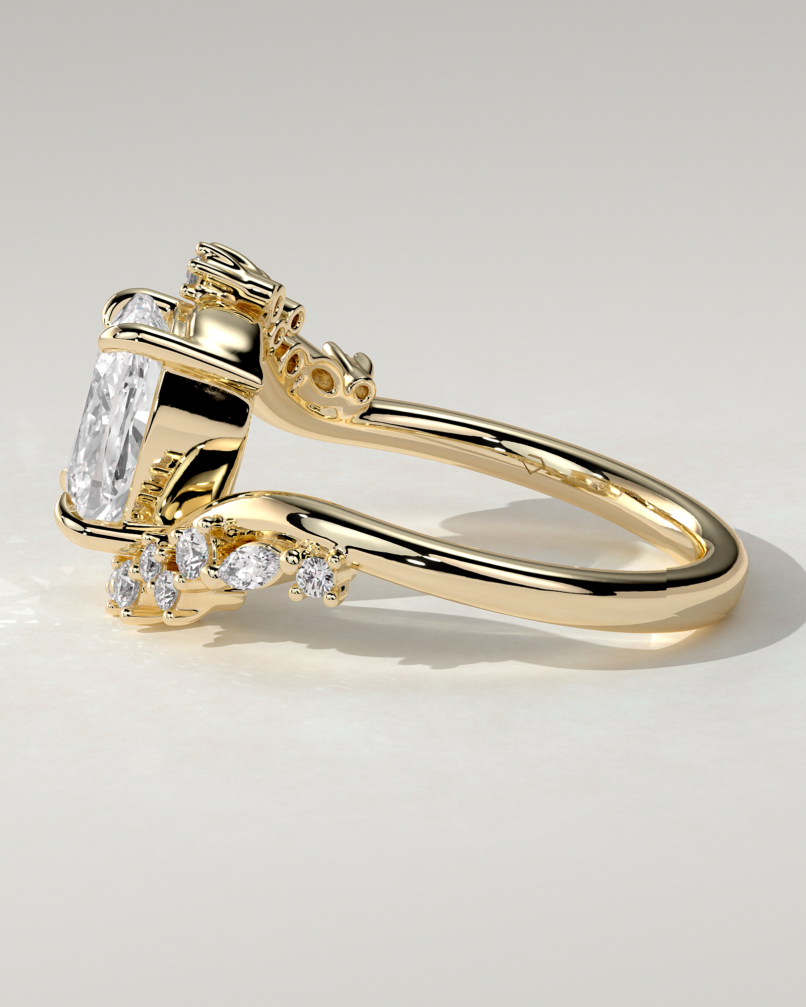 Merida Solitaire Cushion Ring