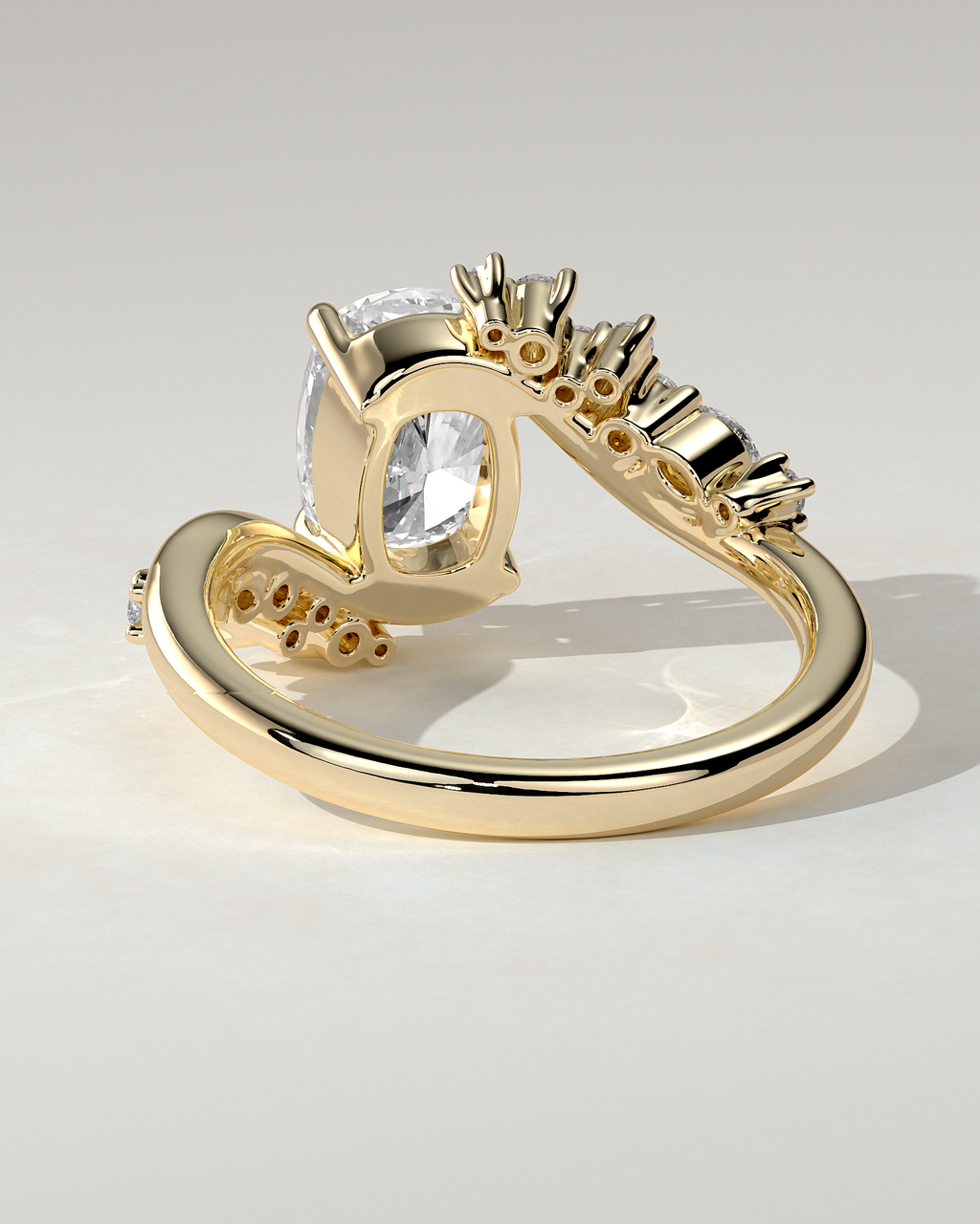 Merida Solitaire Cushion Ring