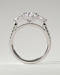 Mia Trilogy Pear Ring