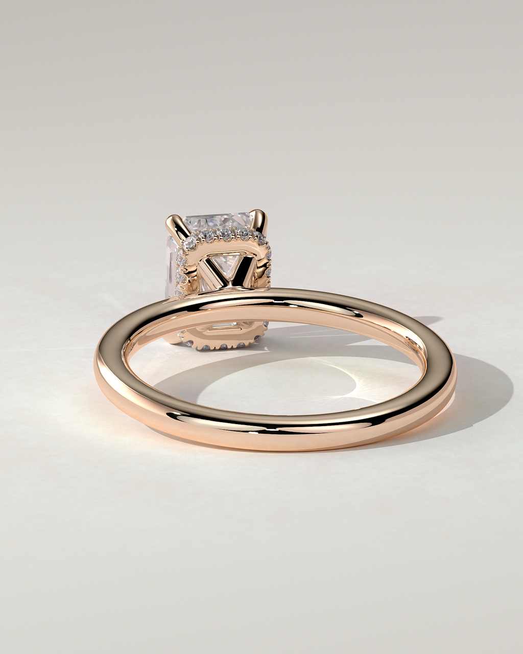 Miller Solitaire Emerald Ring