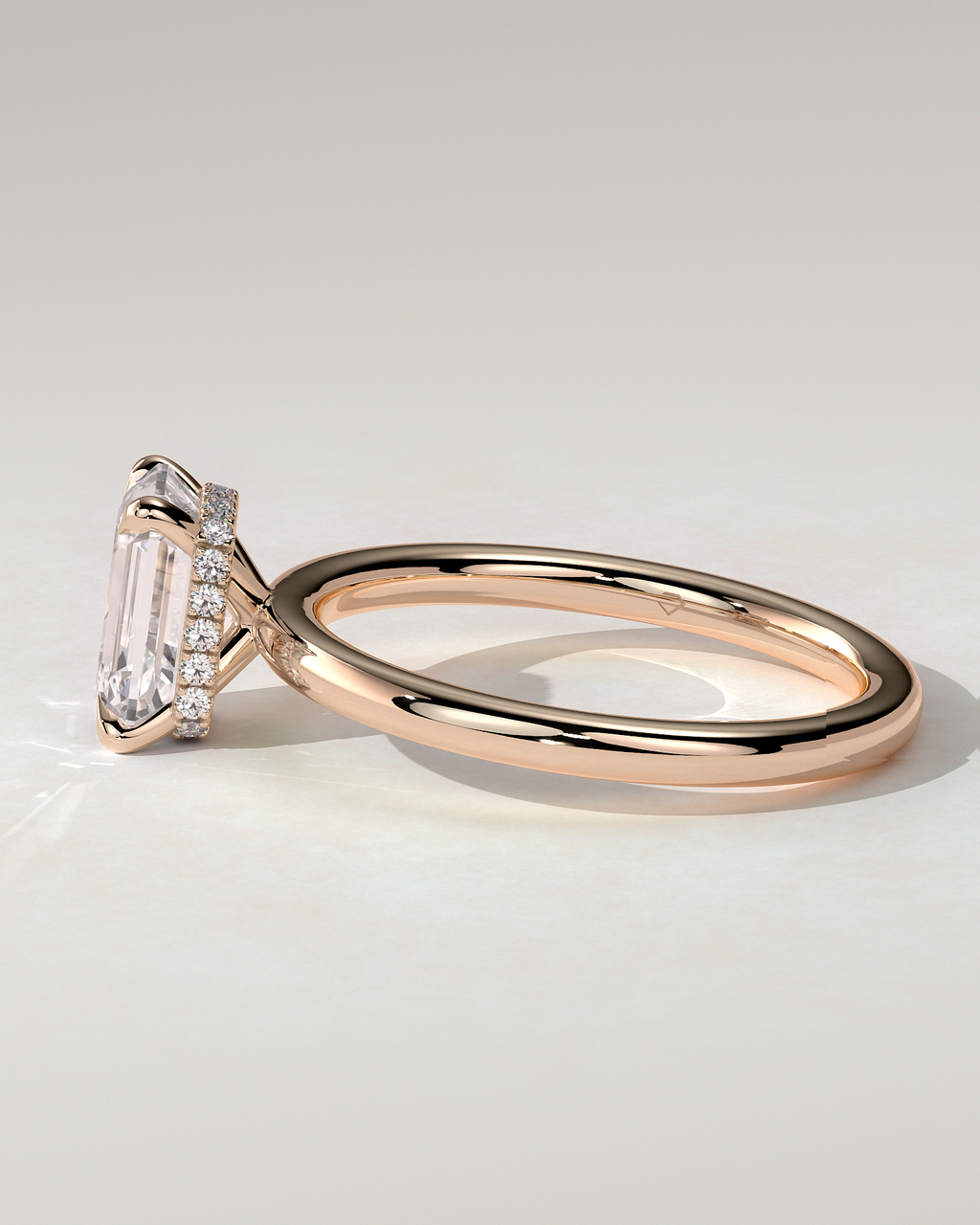 Miller Solitaire Emerald Ring