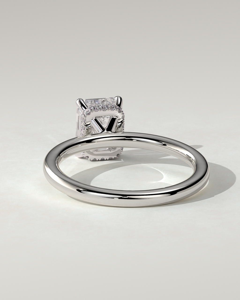 Miller Solitaire Emerald Ring