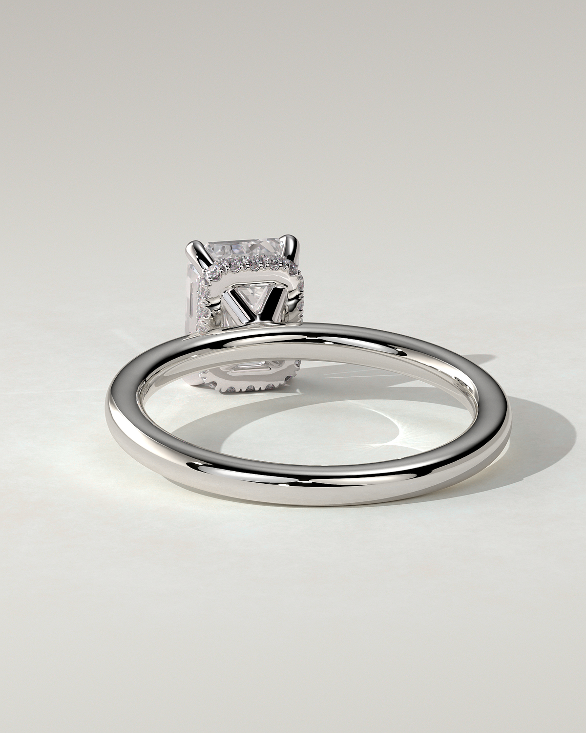 Miller Solitaire Emerald Ring