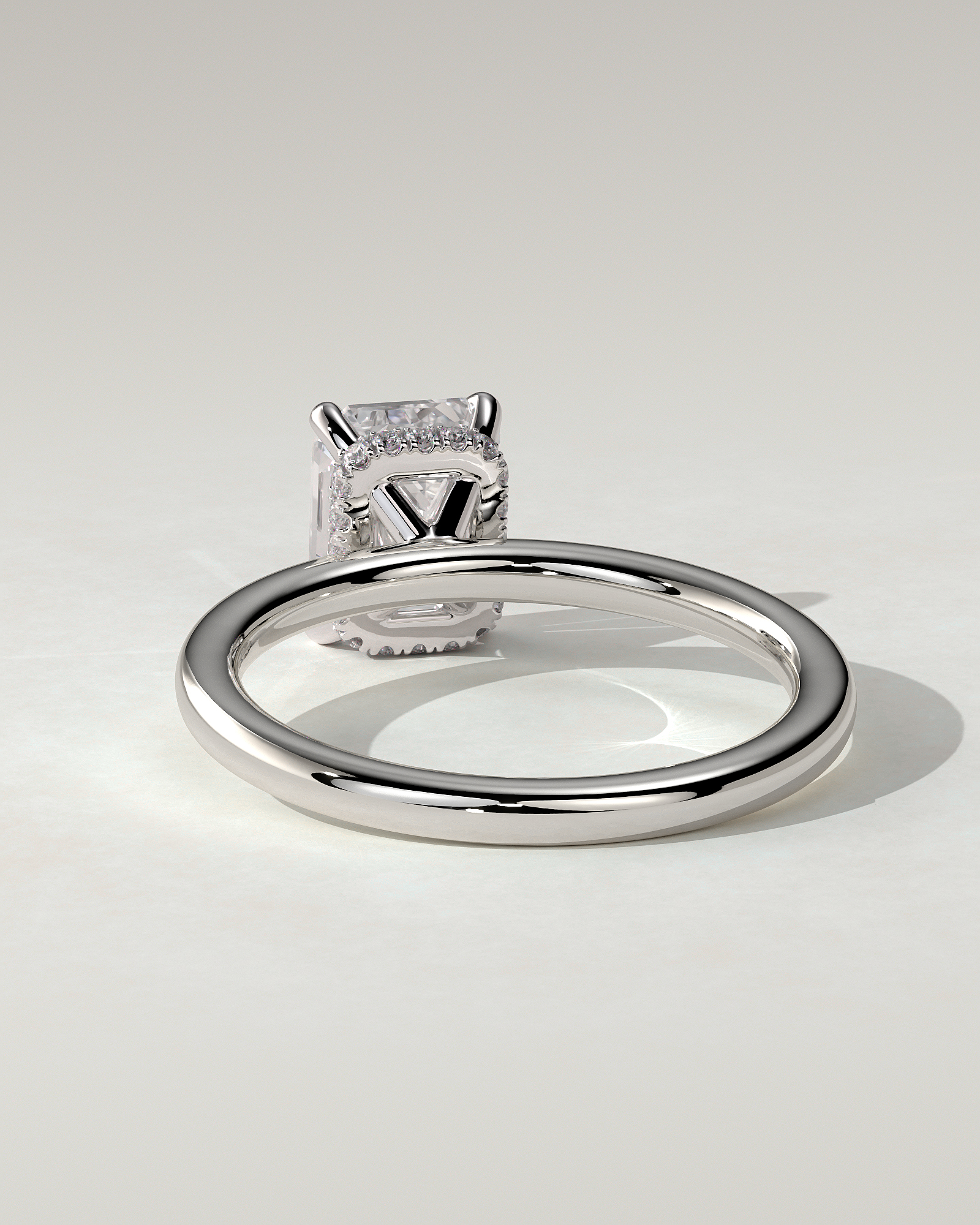 Miller Solitaire Emerald Ring