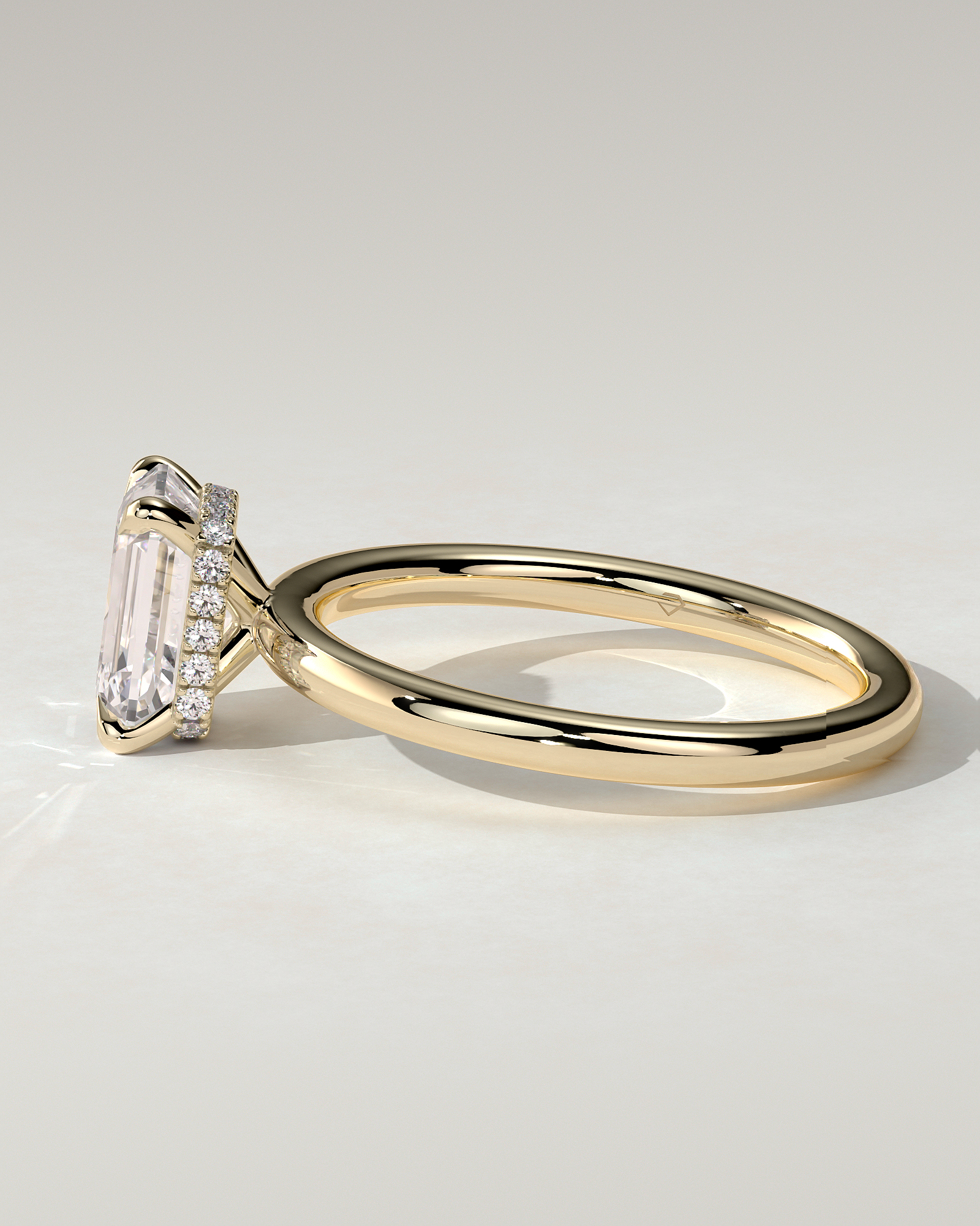 Miller Solitaire Emerald Ring