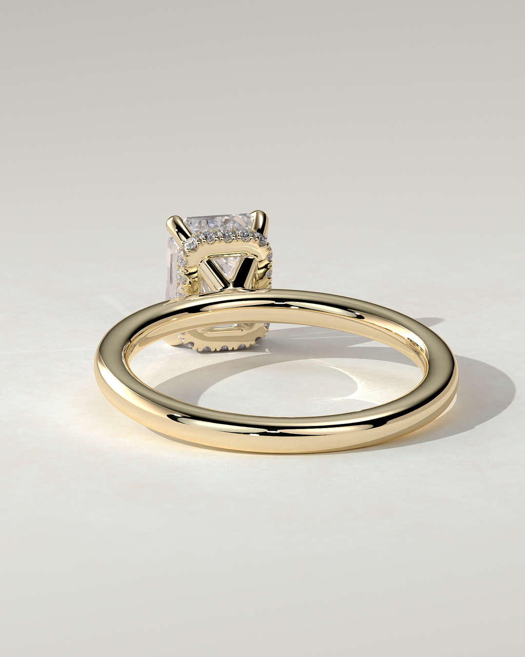 Miller Solitaire Emerald Ring