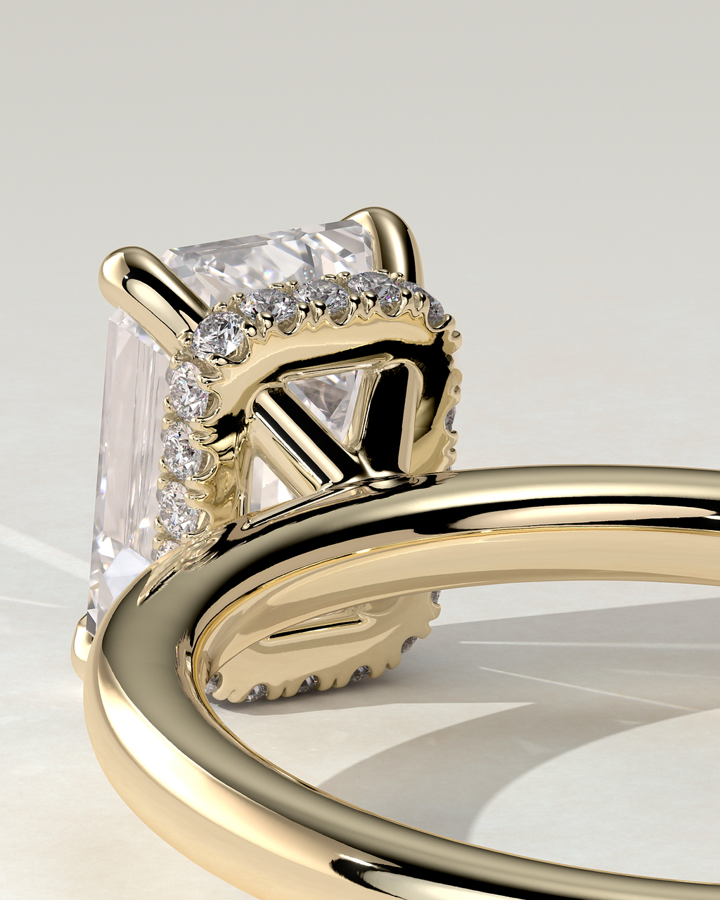Miller Solitaire Emerald Ring