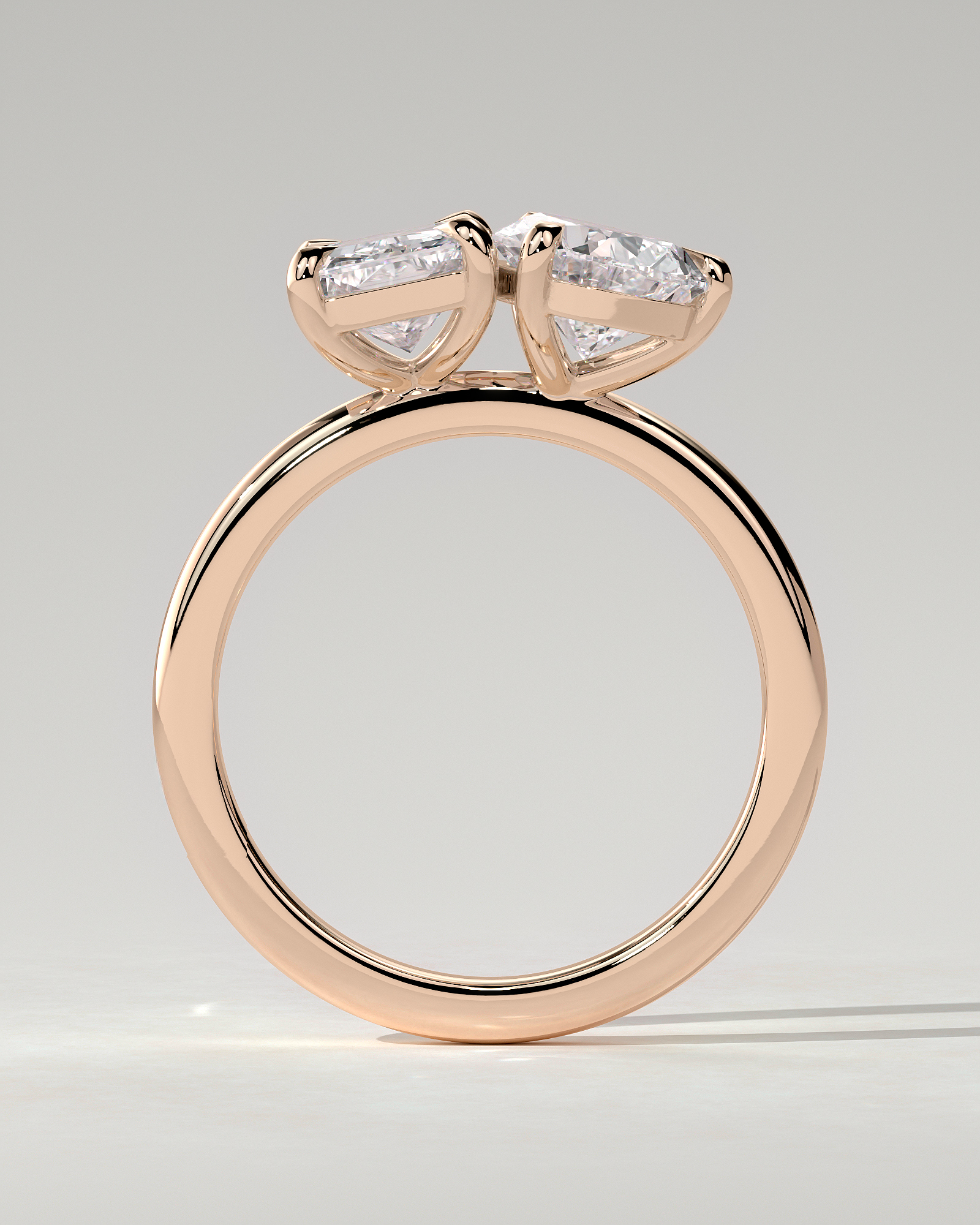 Morgan Toi Et Moi Pear Ring