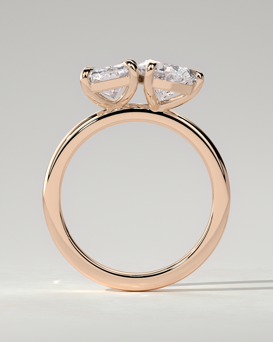 Morgan Toi Et Moi Pear Ring