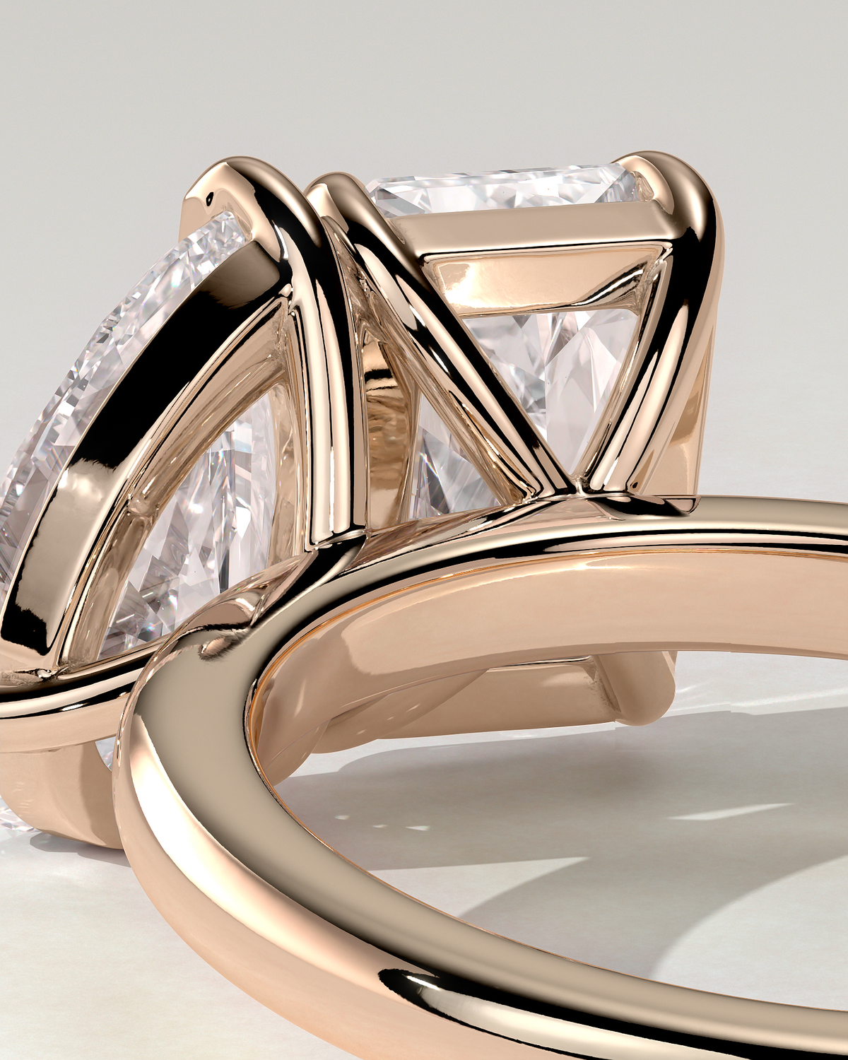 Morgan Toi Et Moi Pear Ring