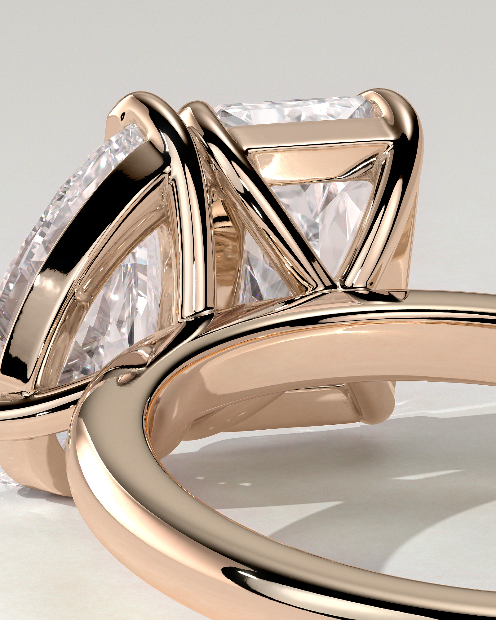 Morgan Toi Et Moi Pear Ring