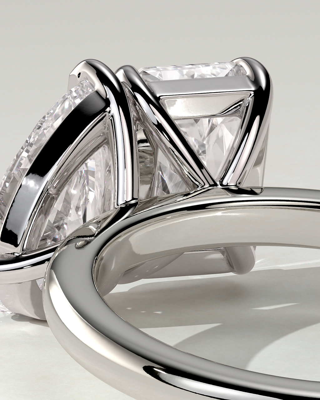 Morgan Toi Et Moi Pear Ring