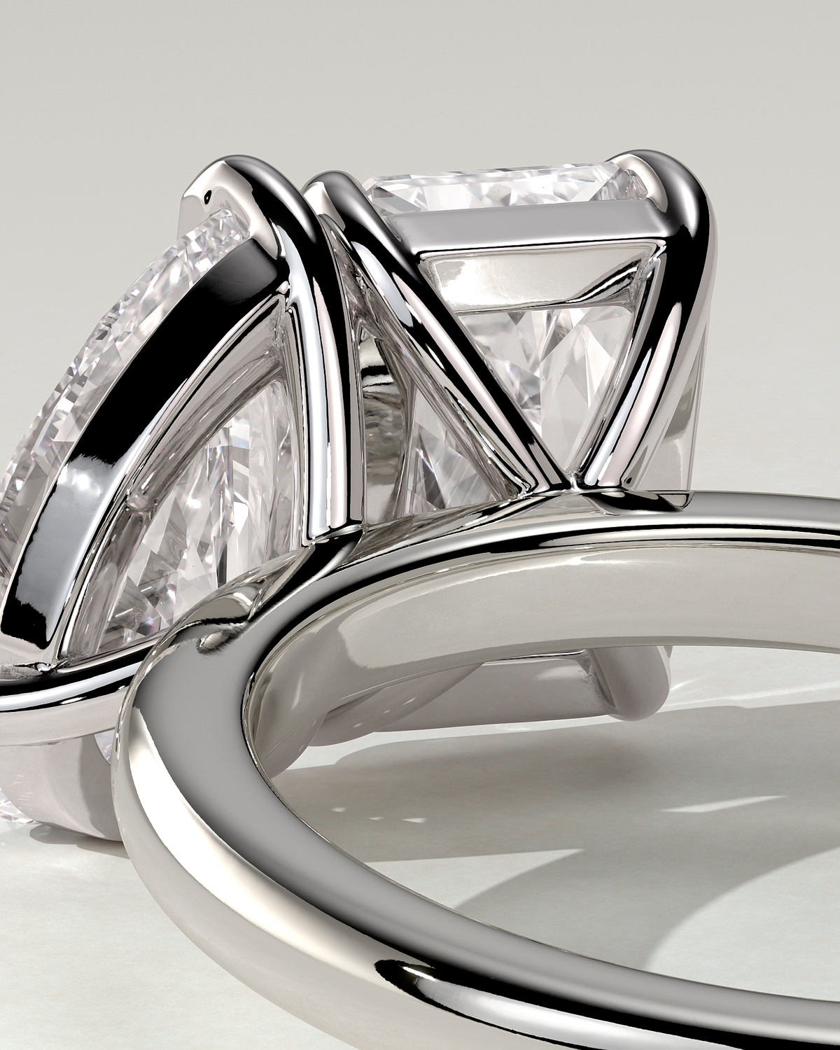 Morgan Toi Et Moi Pear Ring