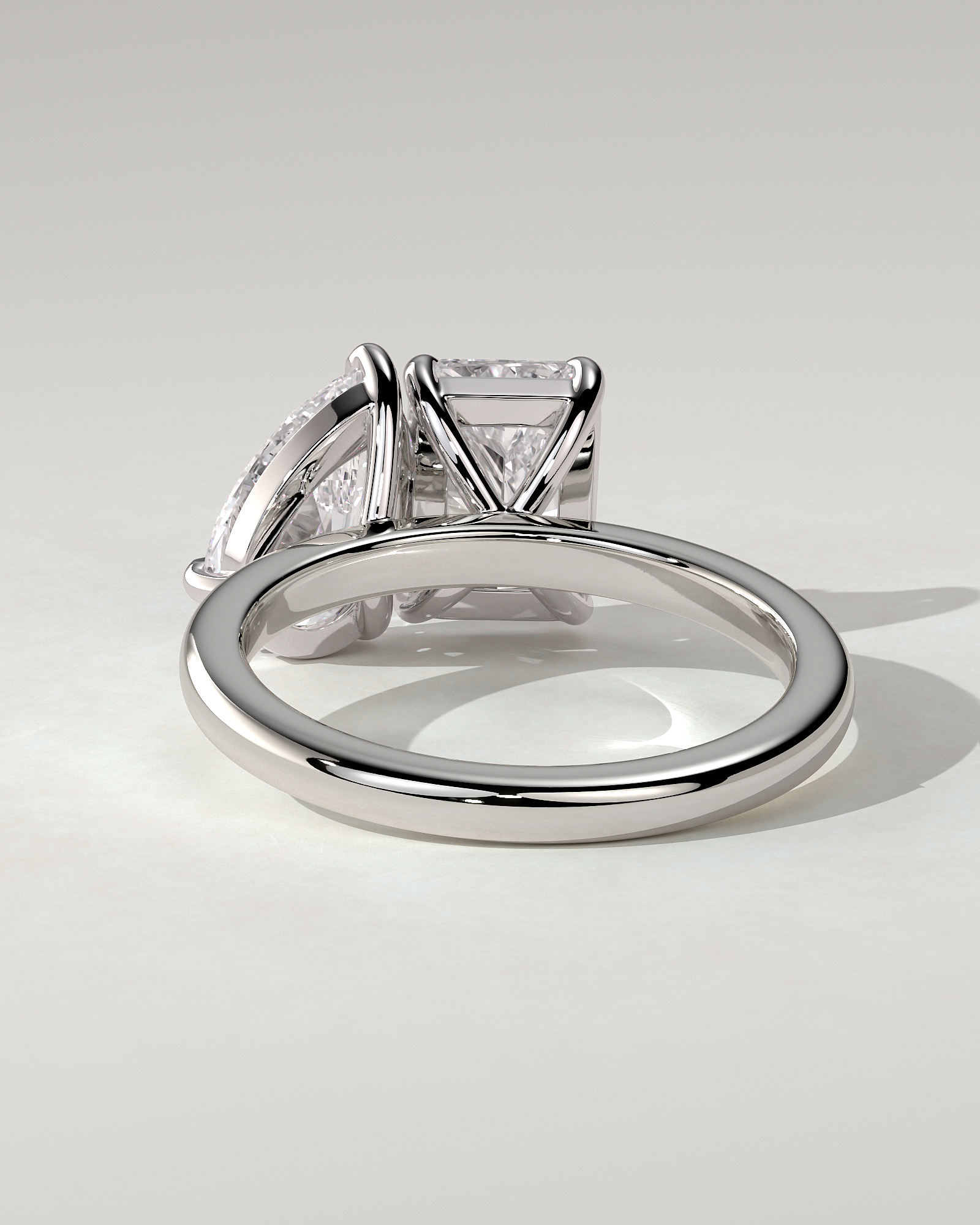 Morgan Toi Et Moi Pear Ring