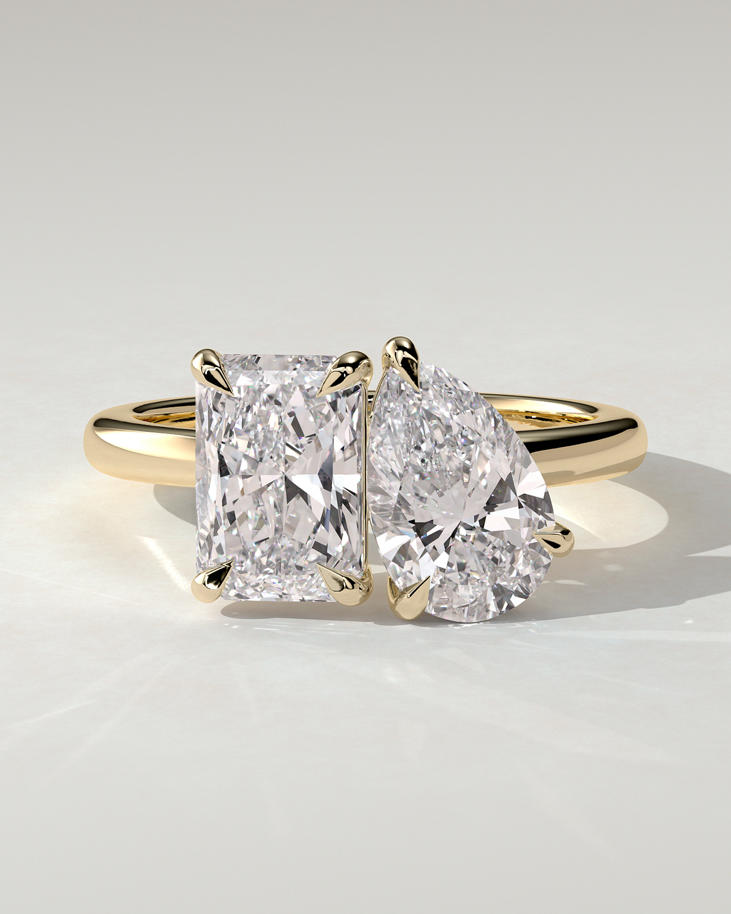Morgan Toi Et Moi Pear Ring