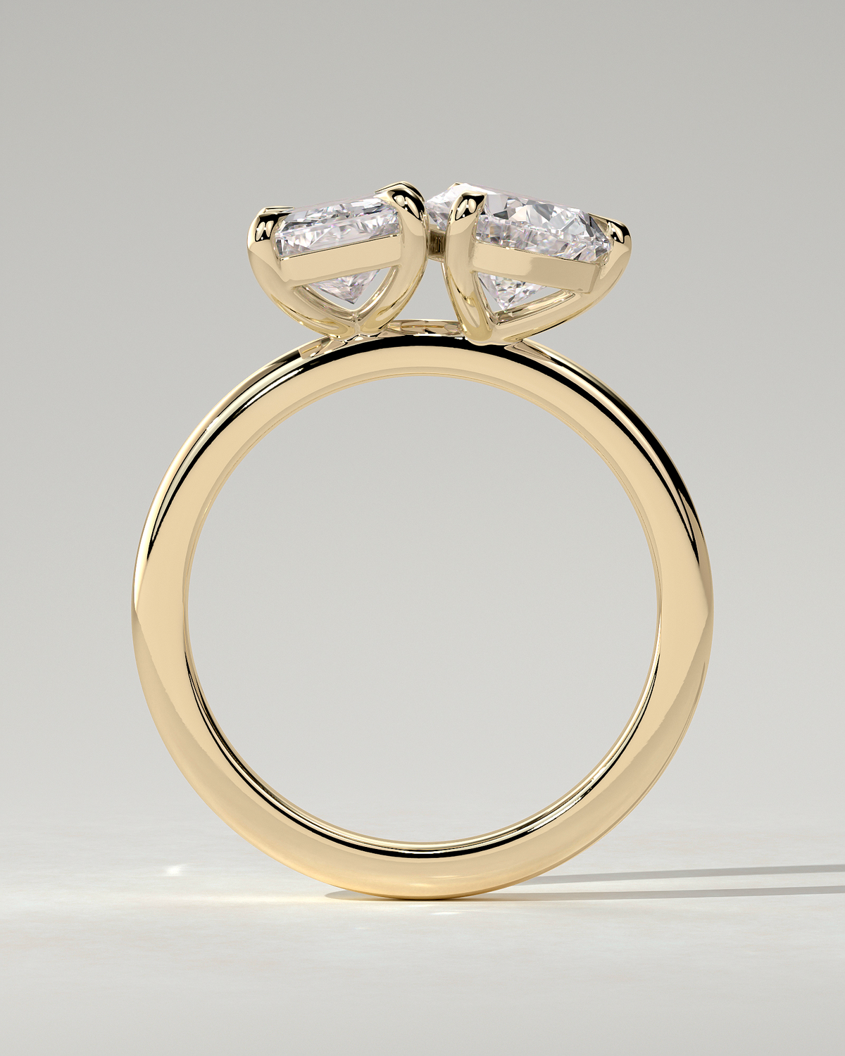 Morgan Toi Et Moi Pear Ring