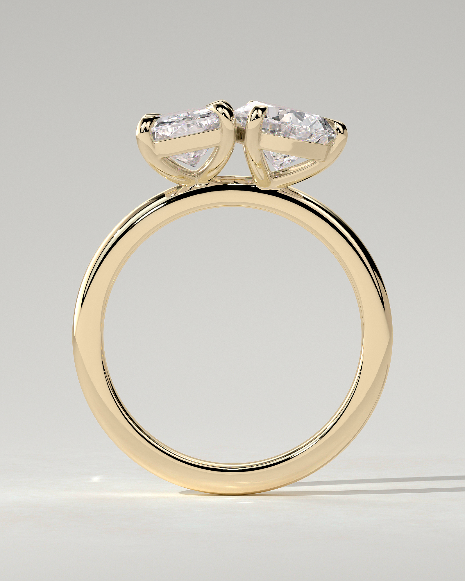 Morgan Toi Et Moi Pear Ring