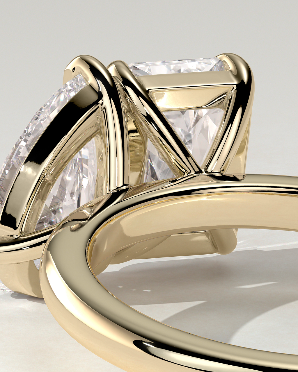Morgan Toi Et Moi Pear Ring