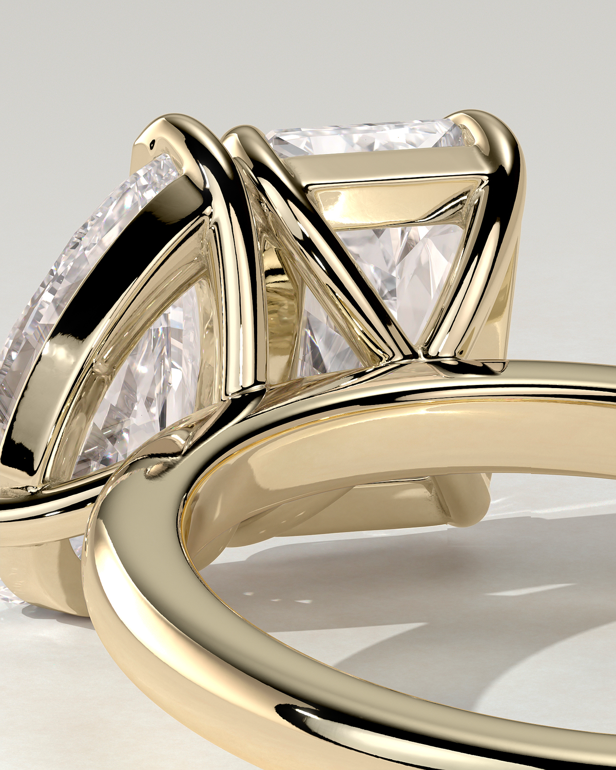 Morgan Toi Et Moi Pear Ring