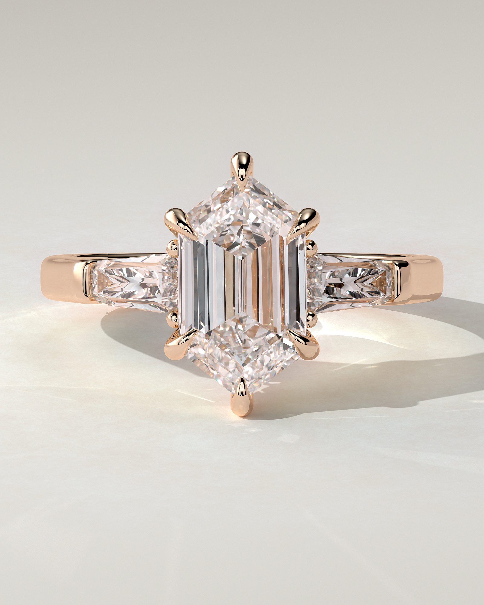 Myrtle Trilogy Round Ring