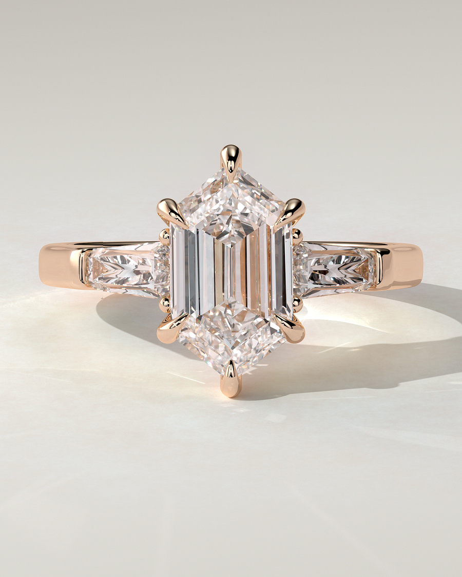 Myrtle Trilogy Round Ring