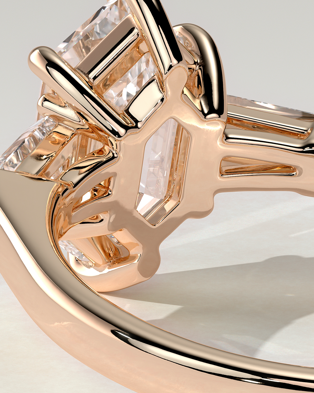 Myrtle Trilogy Round Ring