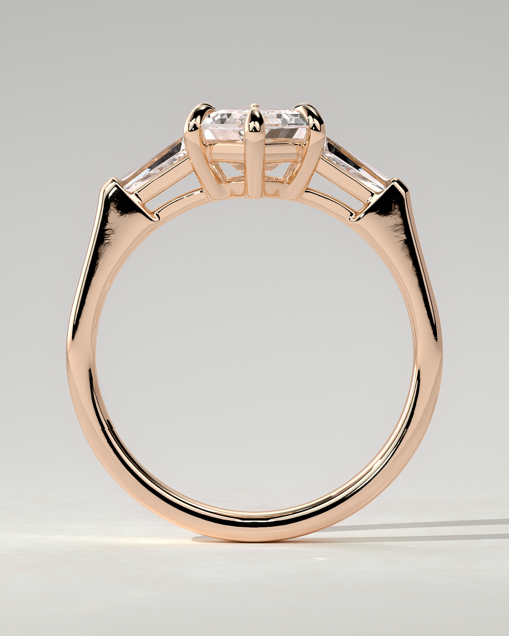 Myrtle Trilogy Round Ring