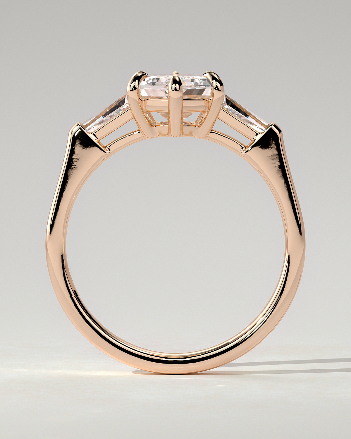 Myrtle Trilogy Round Ring