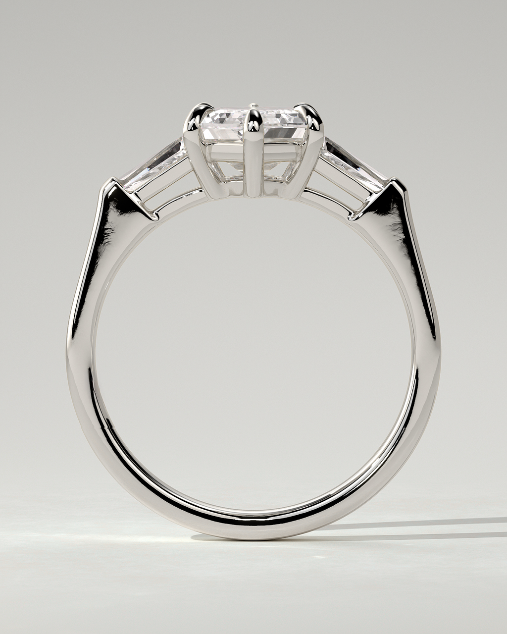 Myrtle Trilogy Round Ring