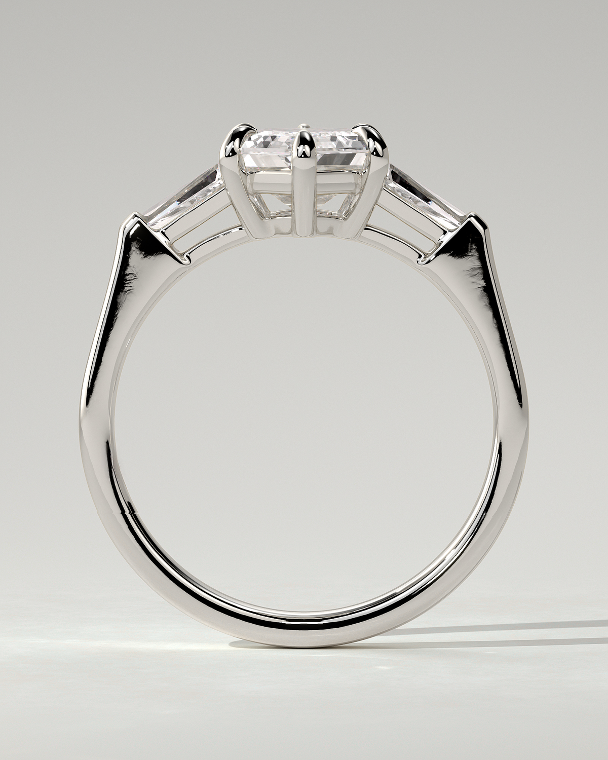 Myrtle Trilogy Round Ring