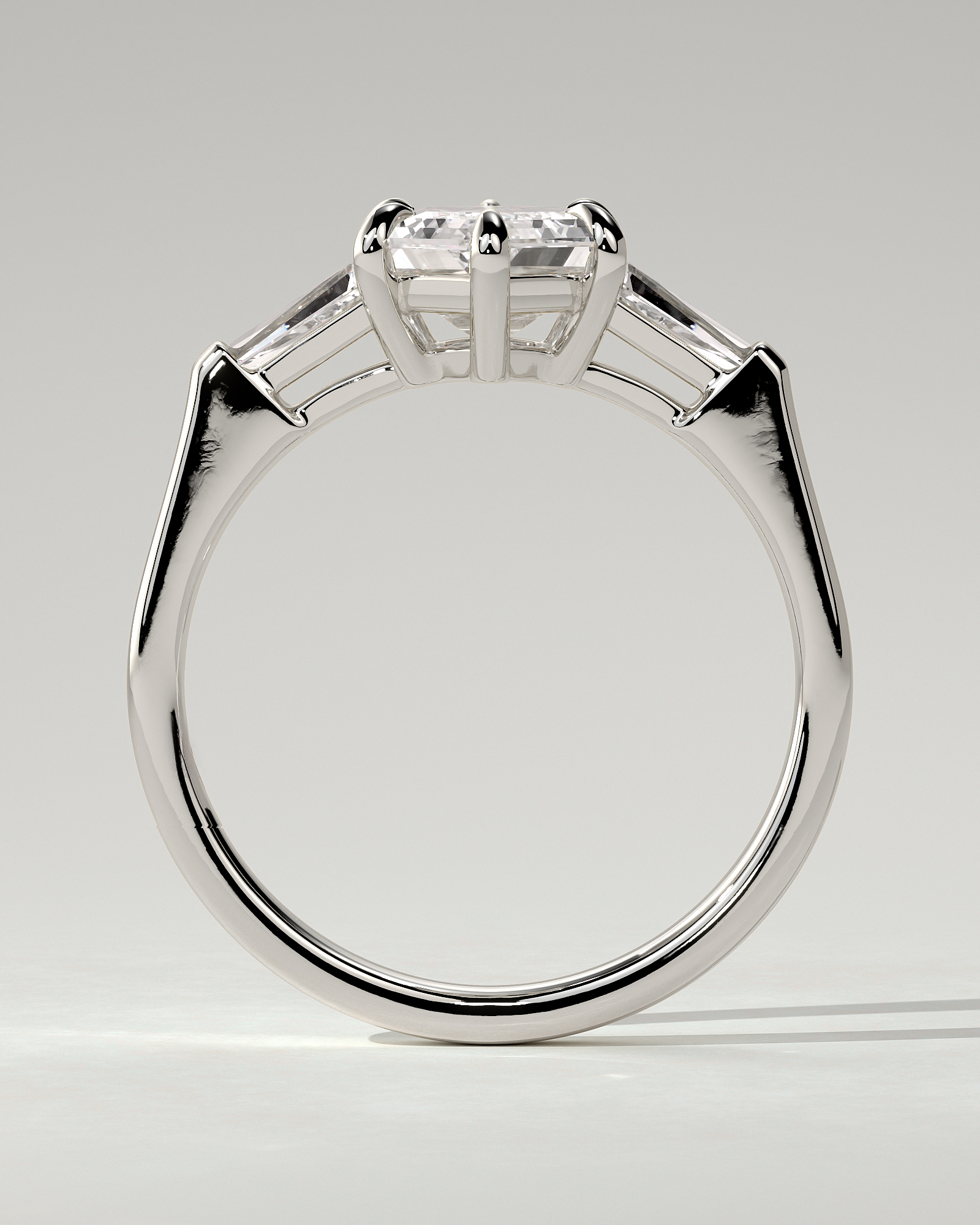 Myrtle Trilogy Round Ring