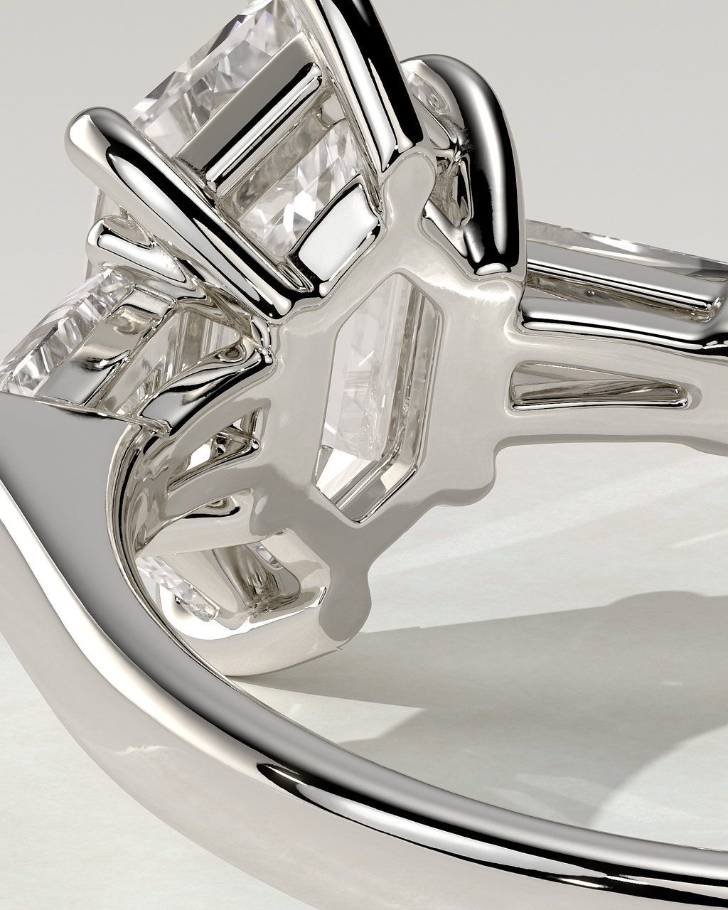 Myrtle Trilogy Round Ring