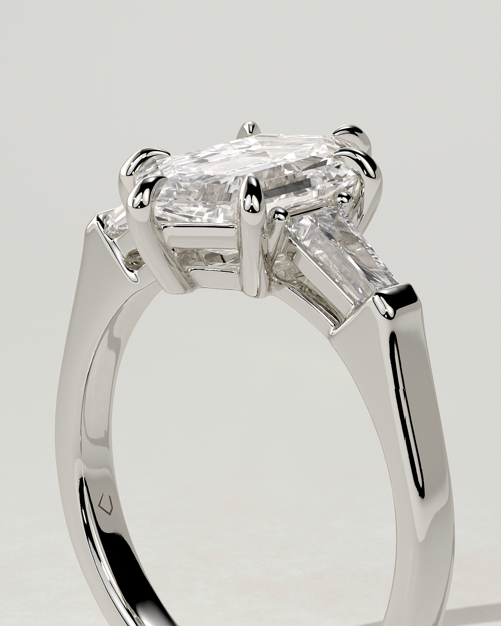 Myrtle Trilogy Round Ring
