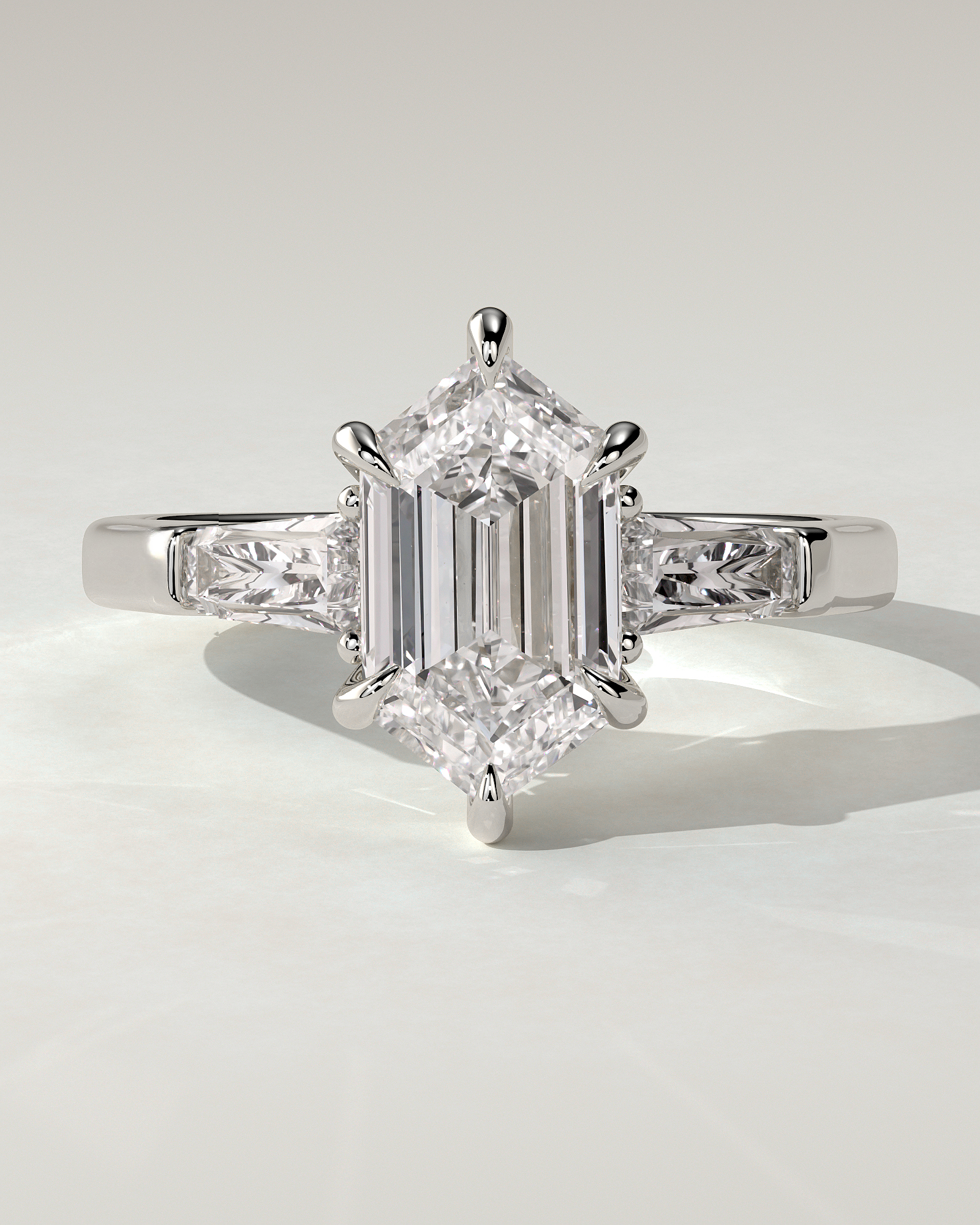 Myrtle Trilogy Round Ring