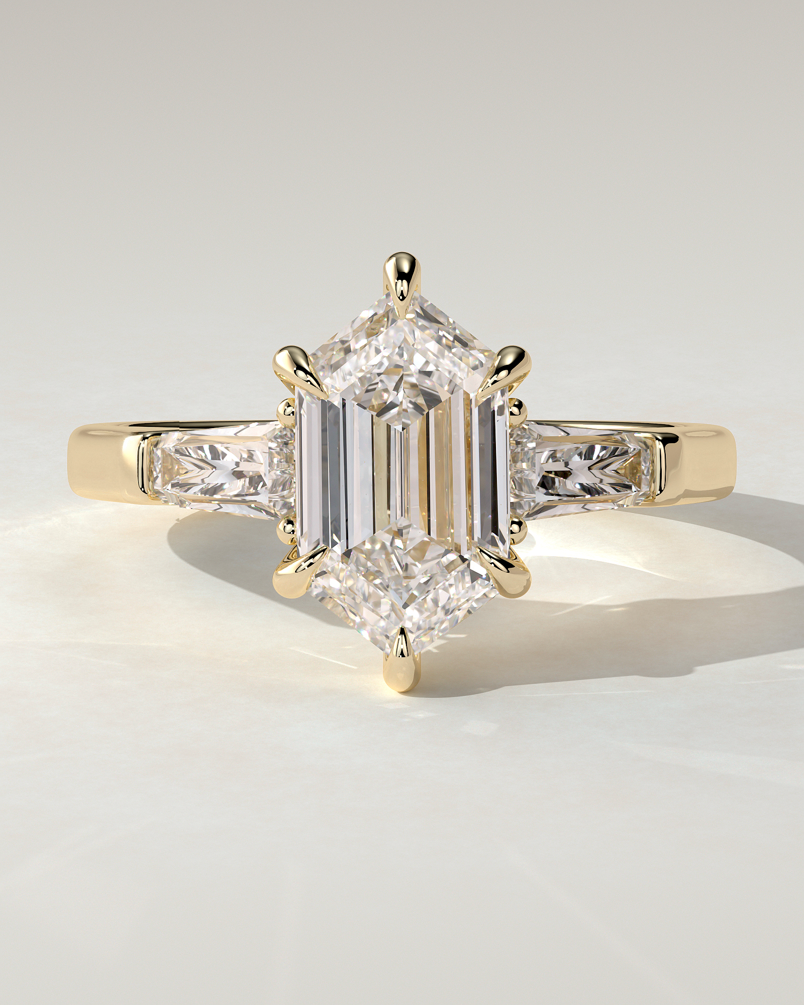 Myrtle Trilogy Round Ring