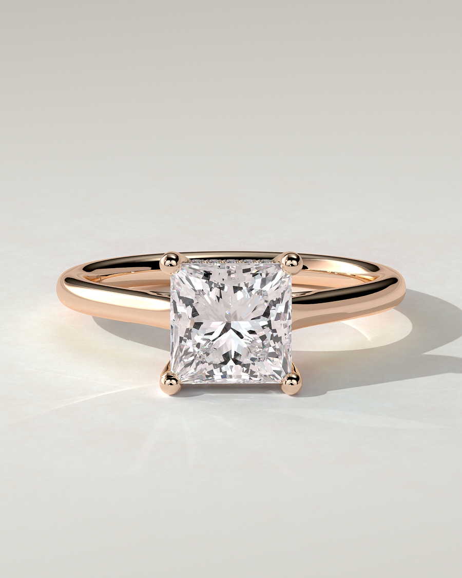 Natalie Solitaire Princess Ring