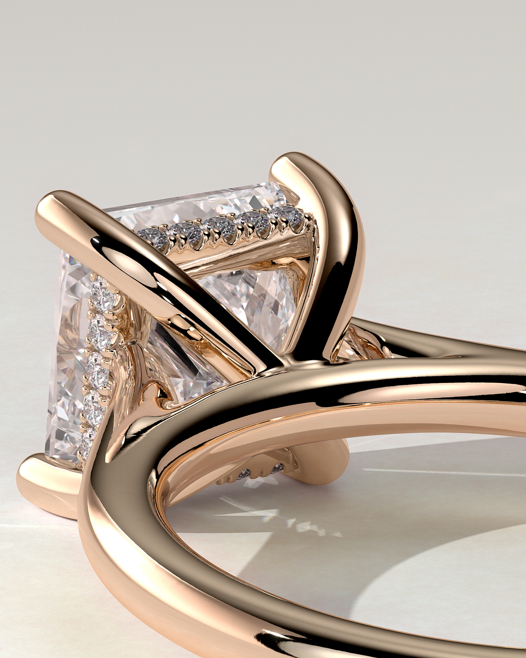 Natalie Solitaire Princess Ring