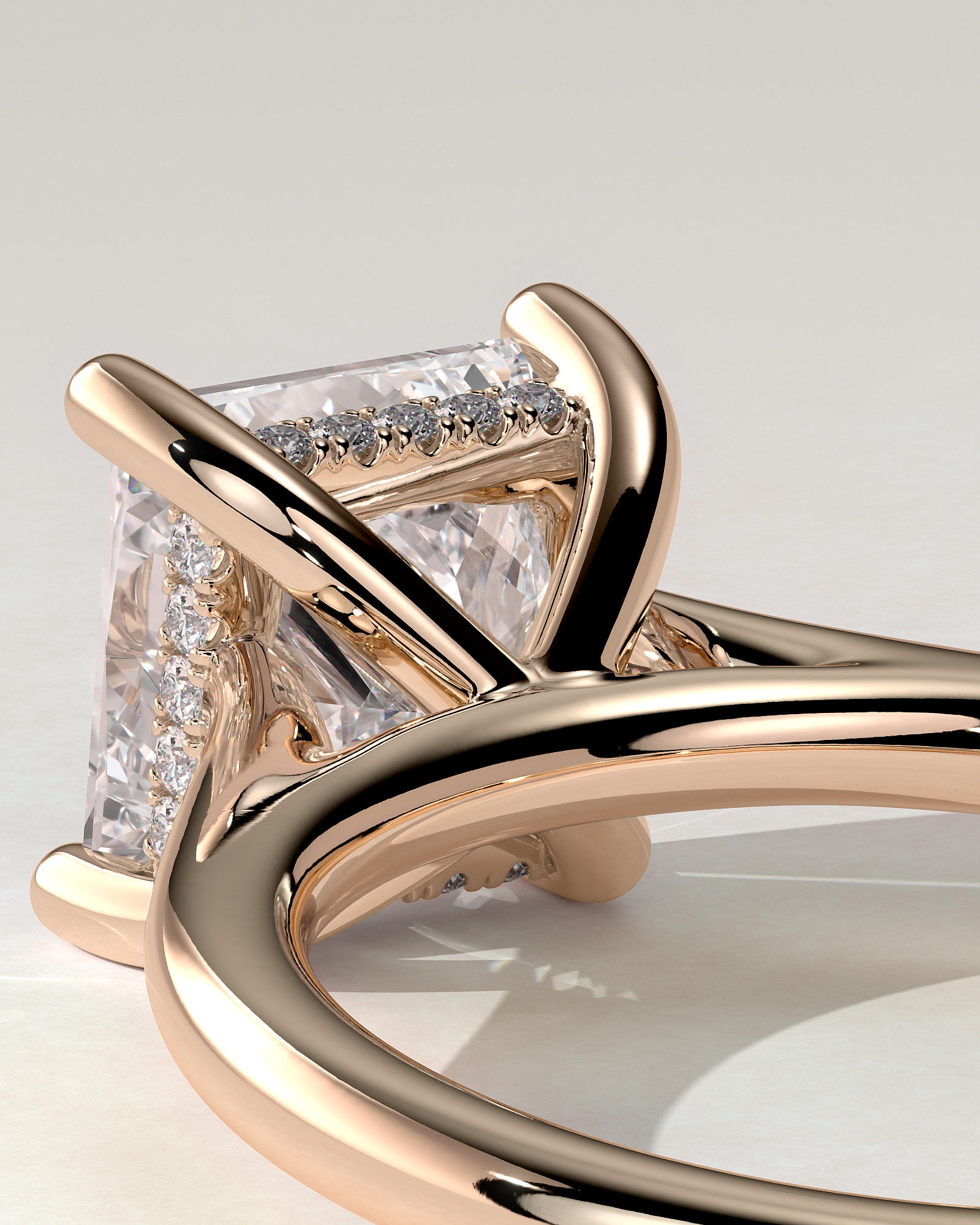 Natalie Solitaire Princess Ring